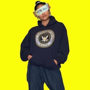 VINTAGE US NAVY HOODIE